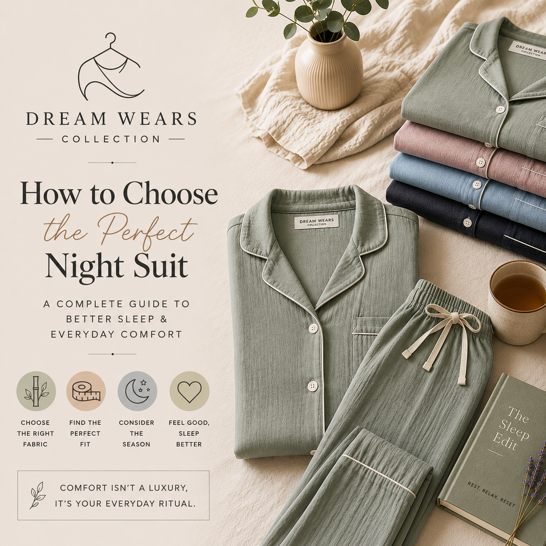 How to Choose the Perfect Night Suit: A Complete Guide to Better Sleep & Everyday Comfort